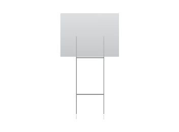 Yard Signs Step Stakes
